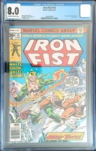 Iron Fist #14 - CGC 8.0 - First Appearance of Sabretooth - Marvel 1977 - Bild 1 von 2