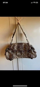 Rare🔥🔥 Y2K Vintage GUESS Baguette Shoulder Bag Denim - Picture 1 of 4