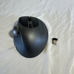 Nulea M508 Wireless Trackball Mouse Ergonomic Grey w/ Dongle Tested/Working - Picture 1 of 4