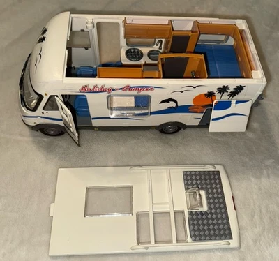 Dickie Toys Hymer Holiday Camper Van Majorette Germany 15inch - Image 1 of 4