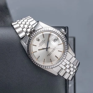 1970s Vintage Rolex Datejust Ref 1603 Automatic Silver Dial 36mm Case - Picture 1 of 7