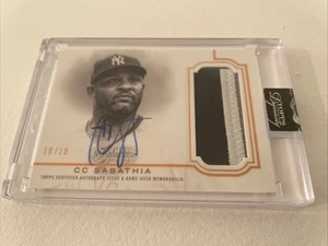 2020 Topps Dynasty #DAP-CC1 CC Sabathia 10/10 Yankees - Picture 1 of 5