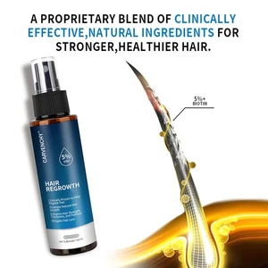 - Suero espesante para el crecimiento del cabello 5 % para hombres y mujeres 100 ml regeneración del cabello - Imagen 1 de 4