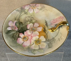 Vintage Longchamps Limoges France T&V Bon Bon Dish or Nappy Dish 7.25 Inches - Picture 1 of 10