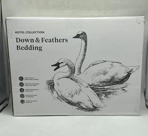APSMILE Luxury All Season Down Feather Fibers Comforter Full/Queen Size Duvet In - Picture 1 of 6