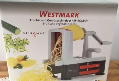 Cortadora de frutas y verduras Westmark Spiromat ~ Haz que los niños coman frutas y verduras Foto 1 de 4