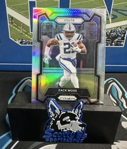2023 Panini Prizm Silver - #132 Zack Moss - Indianapolis Colts - Bild 1 von 3