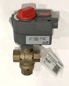 New HONEYWELL VBN3BFPA1000 VBN3B002.40PA + MVN613A0000 3 Way Control Ball Valve - Picture 1 of 5
