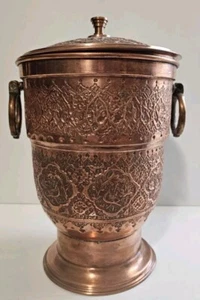 Vintage Marokkanischer Kupfer Retro Eiskübel Anfang/Mitte 1900 RAR - Bild 1 von 9