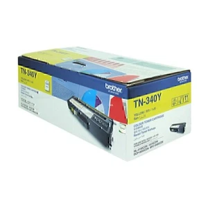 Brother Genuine TN 340Y Yellow Toner For HL4150 MFC9460C DCP9055 2500 Pages - Picture 1 of 1