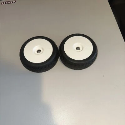 JConcepts Tires 3047, IFMAR-30S, TRL Wheels, 1/8 Buggy, Green Compound. - Image 1 of 3