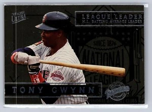1995 Ultra #6 Tony Gwynn League Leaders - Picture 1 of 2