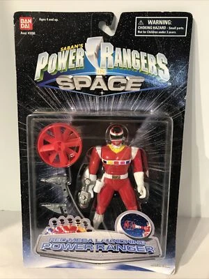 Bandai Mighty Morphin Power Rangers 1998 en el espacio rojo mega lanzamiento Foto 1 de 4