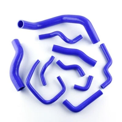 Mangueras de silicona para radiador azul Nissan Silvia 200SX 240SX S13 S14 S15 SR20DET Foto 1 de 4