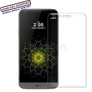 High Definition Clear 9H HD Tempered Glass Screen Protector for LG G5 H820 Phone - Picture 1 of 1