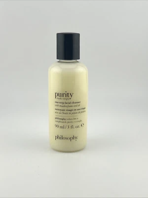 Philosophy Purity One-Step Facial Cleanser – 3oz / 90ml – Sealed - Image 1 of 2