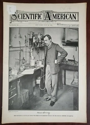 Scientific American July 23 1904 Sir William Ramsay / Igorote Head Hunters - Image 1 of 4