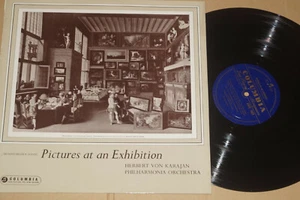 Mussorgsky, Ravel, Karajan, Philharmonia Orchestra ‎-Pictures At LP UK near mint - Picture 1 of 1