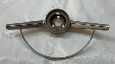 Chevy Malibu 1964 1965 anillo de bocina volante Chevelle acabado cromado El Camino Foto 1 de 4