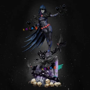 1/6 1/4 Raven 3D Printing Figure Model Kit GK Unpained Unassembled Garage Kits - Picture 1 of 5