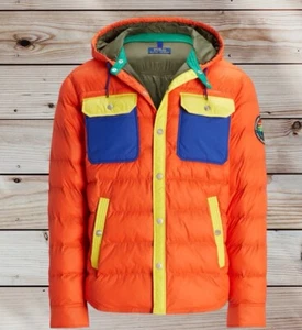 Polo Ralph Lauren Terra Hooded Jacket Coat Sportsman Wildlife Patch - Small - Picture 1 of 4