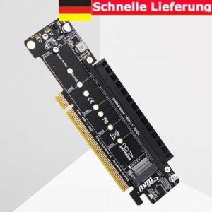 PCIe X16 To X8+X4+X4 Split Expansion Adapter Card PCIE4.0 Splitter Card Adaptor - Bild 1 von 11
