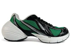 Givenchy Green TK Runners Sneakers US 15, EU 48 Made in Italy - Afbeelding 1 van 5
