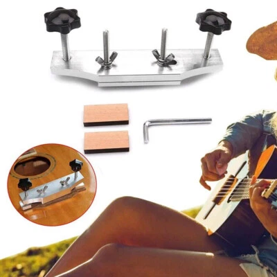 Acoustic Guitar Fixture Bonding Bridge Clamp DIY Luthier Tool for Bridge Repair - Image 1 of 4