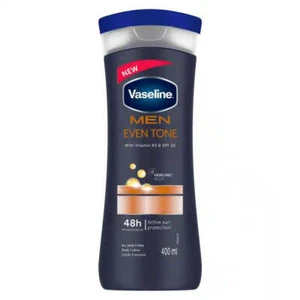 Vaseline Men Even Tone Vitamin B3 & SPF 10 Lotion, 400ml - Picture 1 of 6