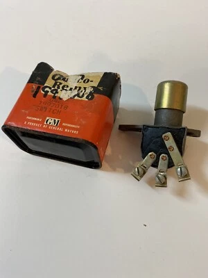 Interruptor de atenuación para camioneta GMC Delco 1962-1963 nuevo en caja envío gratuito 1997018 NOS Foto 1 de 3