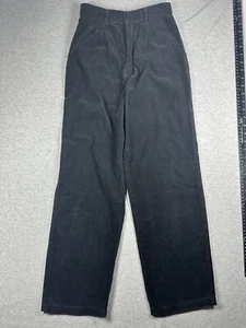Grape Vines Vintage Black Corduroy High Rise Pants Juniors 5 - Picture 1 of 6