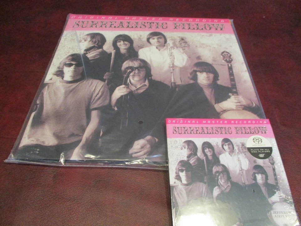 JEFFERSON AIRPLANE Surrealistic Pillow 180G MFSL 45 RPM RARE NUMBERED SET + SACD Foto 1 de 1