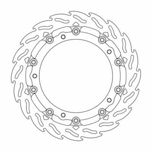 BMW R 1200 HP2 ABS 08-10 Motorrad Masters Flame Racing Front Brake Disc Right - Imagen 1 de 5