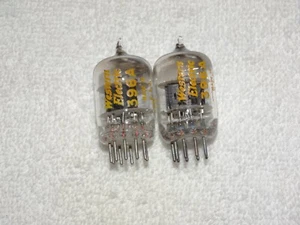 2 x 396A (5670) Western Electric Tubes*Very Strong Matched(10%) pair#12p - Picture 1 of 4