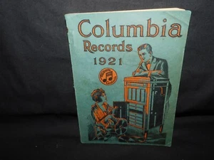 1921 COLUMBIA RECORDS ADVERTISING CATALOG - 488 PAGES - Picture 1 of 3