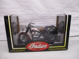 Tootsietoy Hard Body 1942 Indian 442 1/10 Yellow - Picture 1 of 6