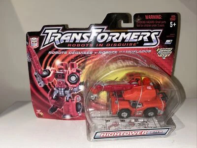 Transformers Robots In Disguise RID Hightower Moc Sellado Nuevo Combinador Vertedero Foto 1 de 4