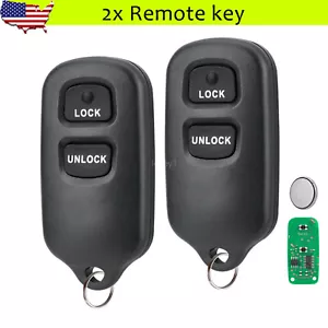 2 For 2003 2004 2005 2006 Toyota Tundra Keyless Entry Remote Control Car Key Fob - Picture 1 of 6