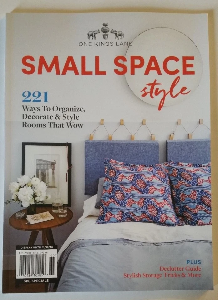 SMALL SPACE STYLE NOVEMBER 2016 BRAND NEW MAGAZINE - Image 1 of 1