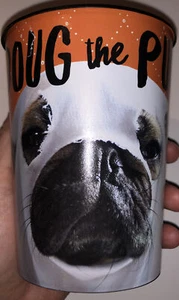 Taza Oficial Doug the Pug - Fantasma de Halloween - Plástico 16 oz. Copa - Imagen 1 de 6