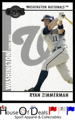 2008 Topps Co-Signers #085 Ryan Zimmerman Washington Nationals Baseball Card - Image 1 of 2