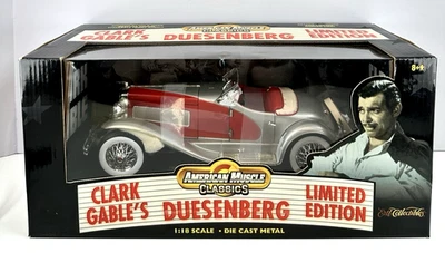 ERTL American Muscle 1/18 Diecast Clark Gable's 1935 Duesenberg SJ Roadster - Image 1 of 4