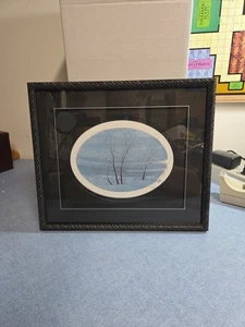 P BUCKLEY MOSS "SILENT EVE" LIMITED EDITION HAND SIGNED LITHOGRAPH 230/1000 - Picture 1 of 9