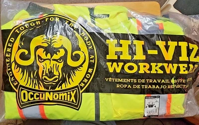 Chaqueta Occunomix Lux-350-Jb2-Y2x, Poliéster, Clase 3 R, Amarillo, 2Xl (BL) Foto 1 de 4