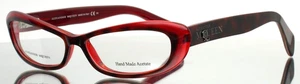 ALEXANDER MCQUEEN AMQ4181 EV0 Red Tortoise Womens Eyeglasses 52-14-140 B:25 - Picture 1 of 15