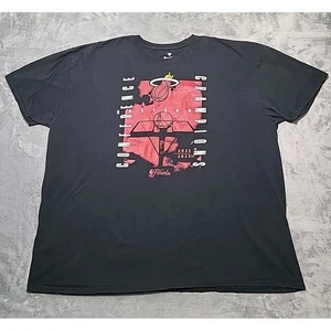 Camiseta Fanatics Para Hombre 4XL Negra Miami Heat Manga Corta Gráfica Camiseta NBA - Imagen 1 de 9