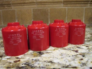 Lionel No.61125 Air Acivated Red Containers - 4 - Picture 1 of 7