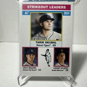 2025 Topps Heritage - Leader della Lega Tarik Skubal, Logan Gilbert, Cole Ragans... - Foto 1 di 2