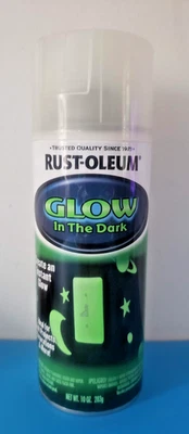 Rust-Oleum NEW 267026 Specialty Spray Paint 10 oz, Glow in The Dark ,Halloween!! - Image 1 of 4