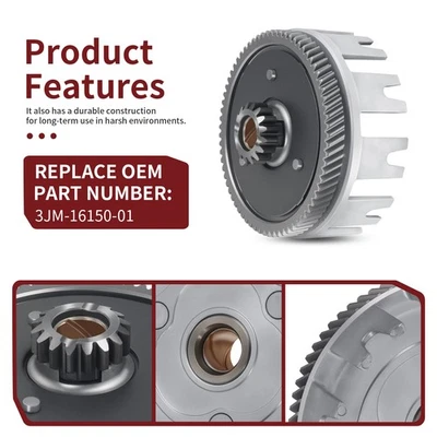 Kit de engranajes de cesta de embrague exterior para Yamaha Blaster 200 YFS200 1988-2006 3JM-1615001 Foto 1 de 4